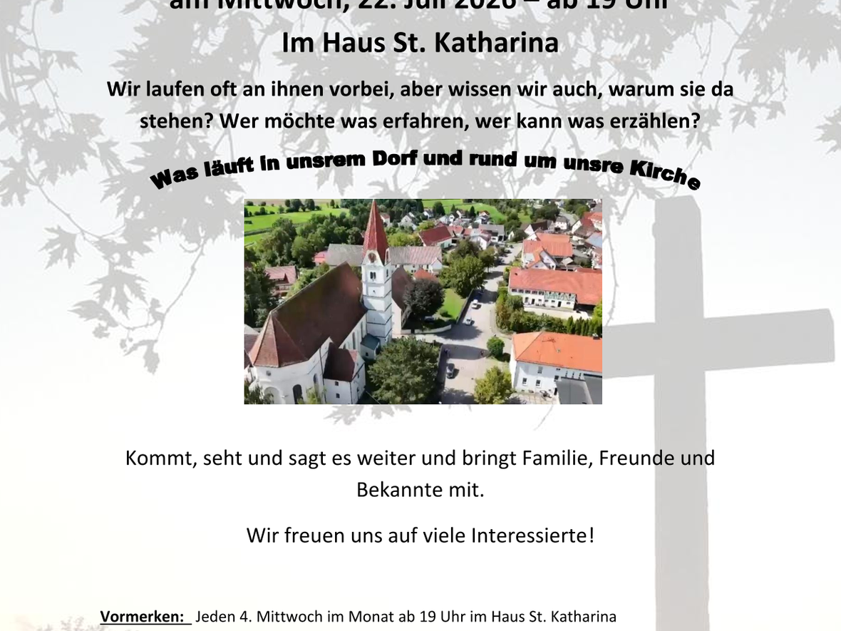 Auf den Spuren der Flurkreuze in und um Wullenstetten