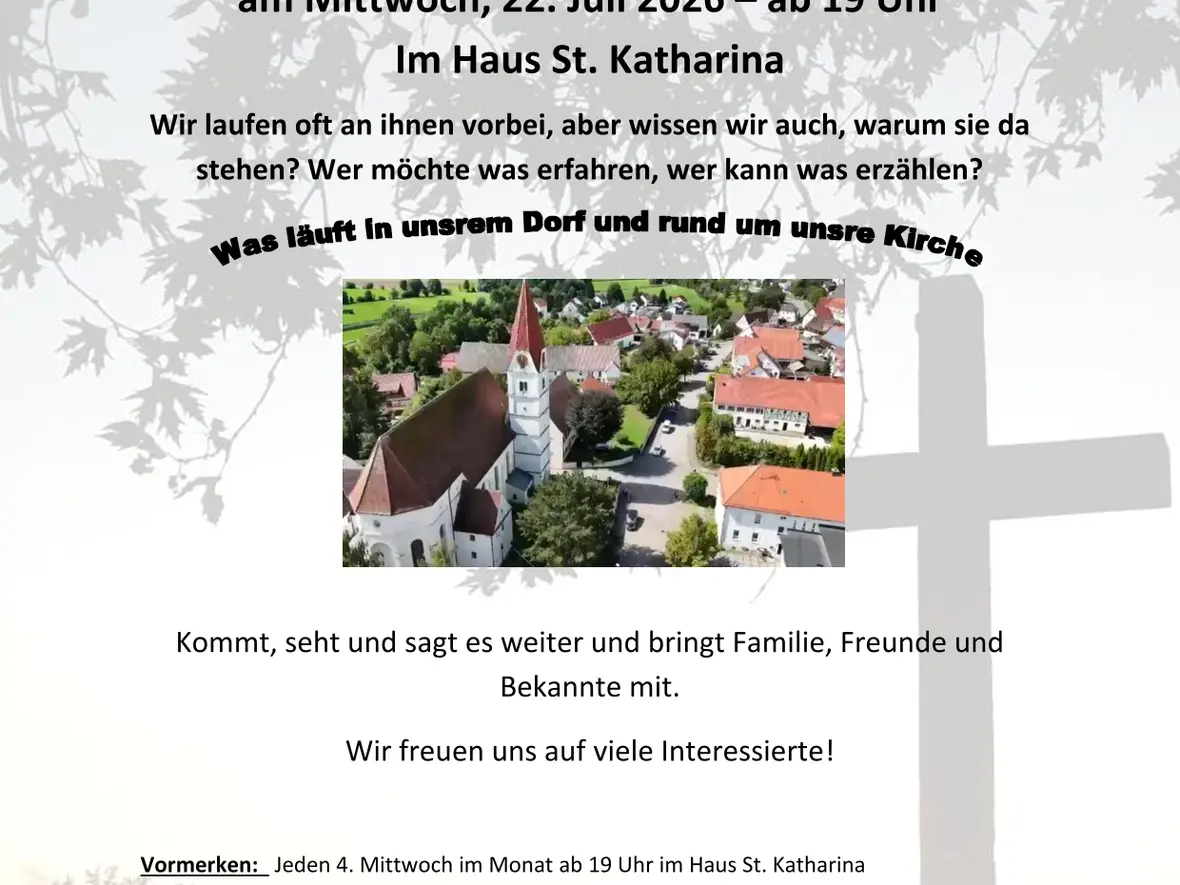 Auf den Spuren der Flurkreuze in und um Wullenstetten