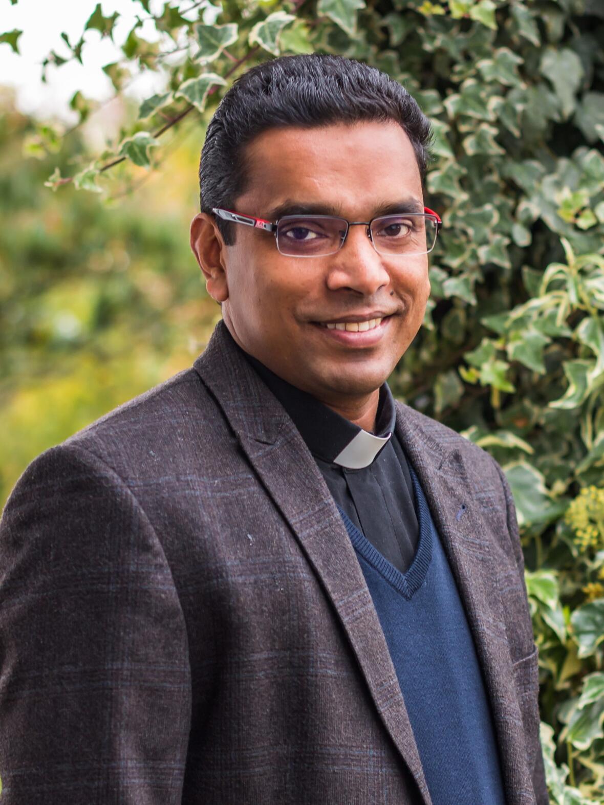 Foto von Kaplan Pater Rejimon Francis CST